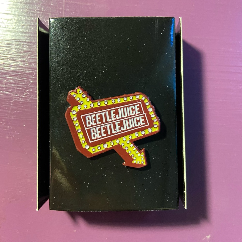 “Beetlejuice” Lapel Pin